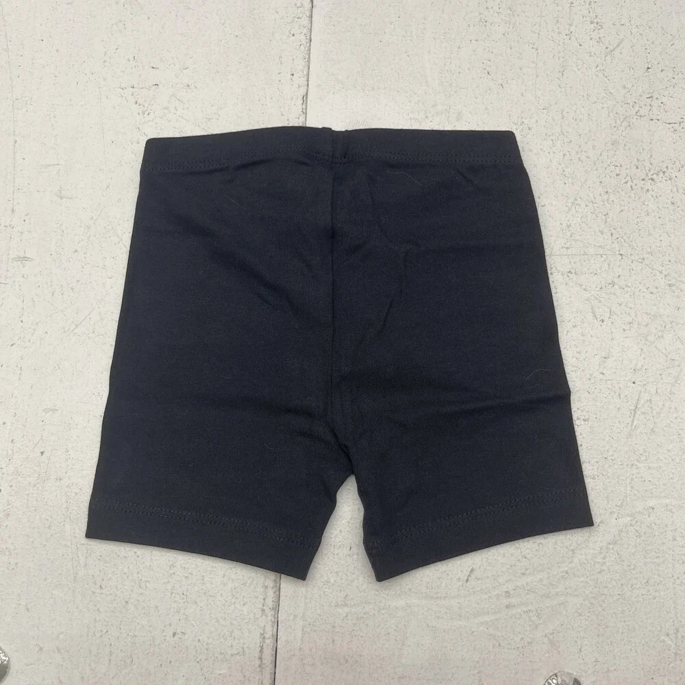 Old Navy Black Basic Biker Shorts Girls Toddler Size 2T NEW